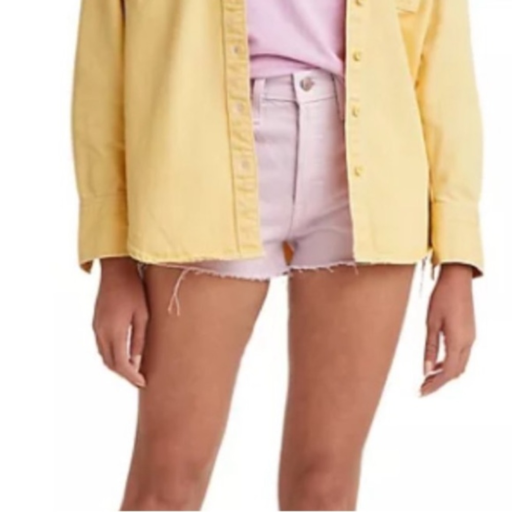 New Women's Levi's® 501™ Original Jean Shorts
28(US 6)M, Washed Lilac